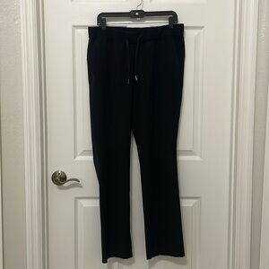 lululemon athletica Black Straight-Leg Joggers with Drawstring